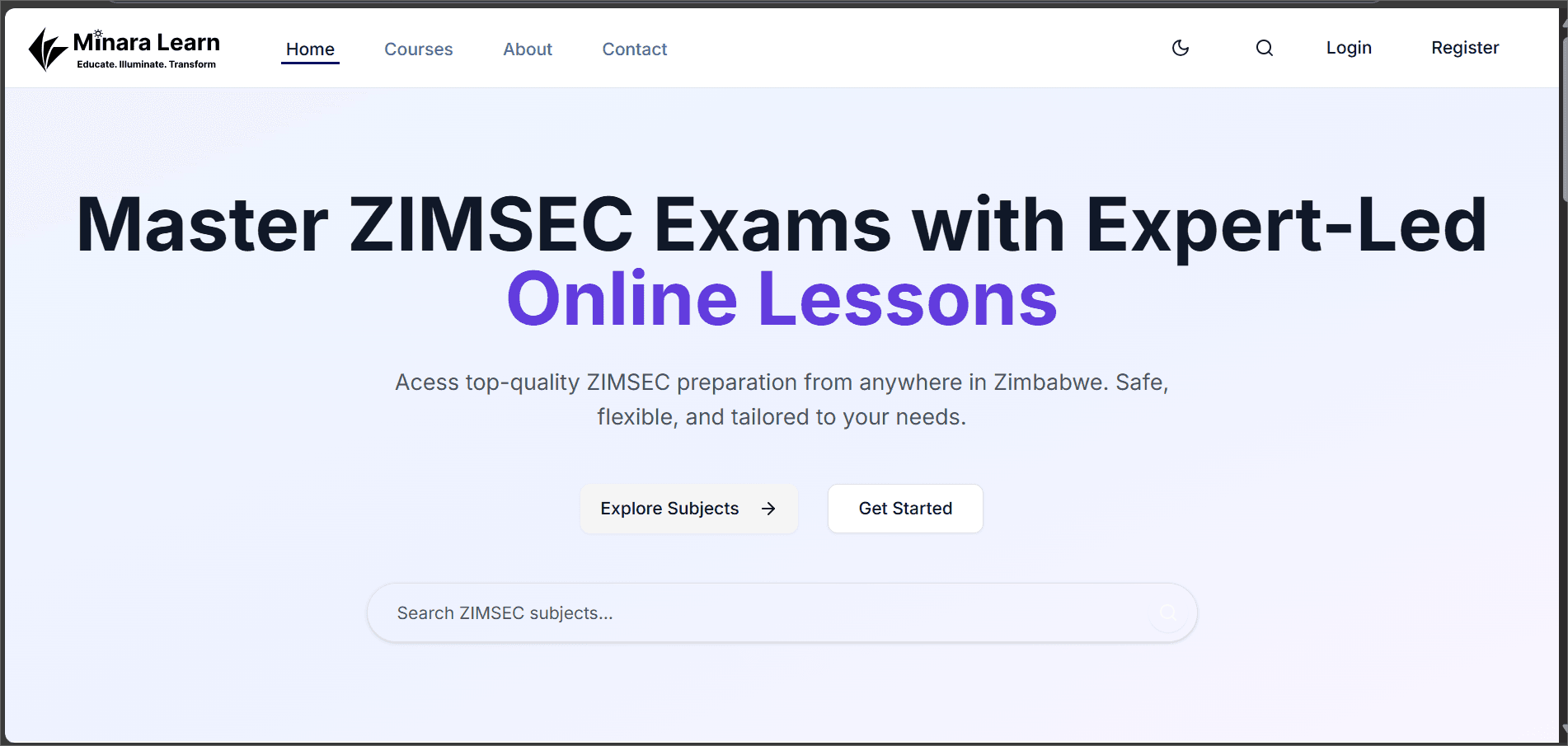 Minara Learning Platform